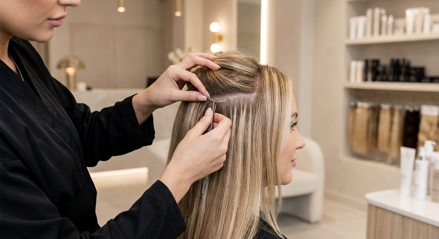 Micropele Hair Extensions for Stunning Volume