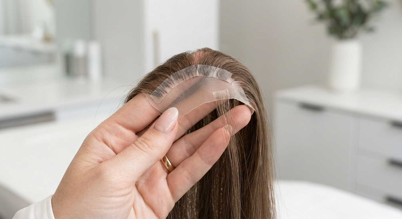 Micropele Hair Extensions Application Process