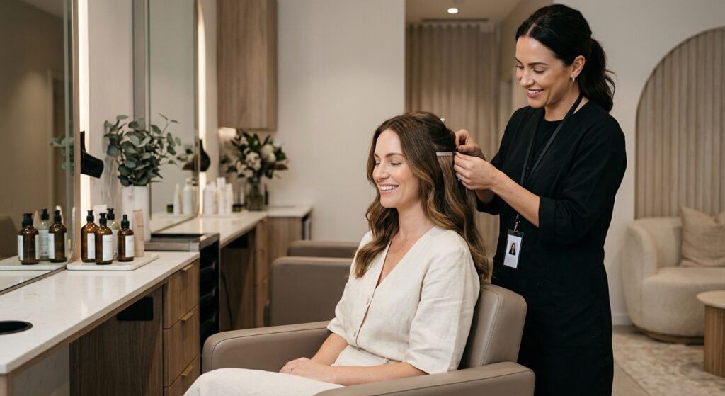 Pain-Free Hair Extensions