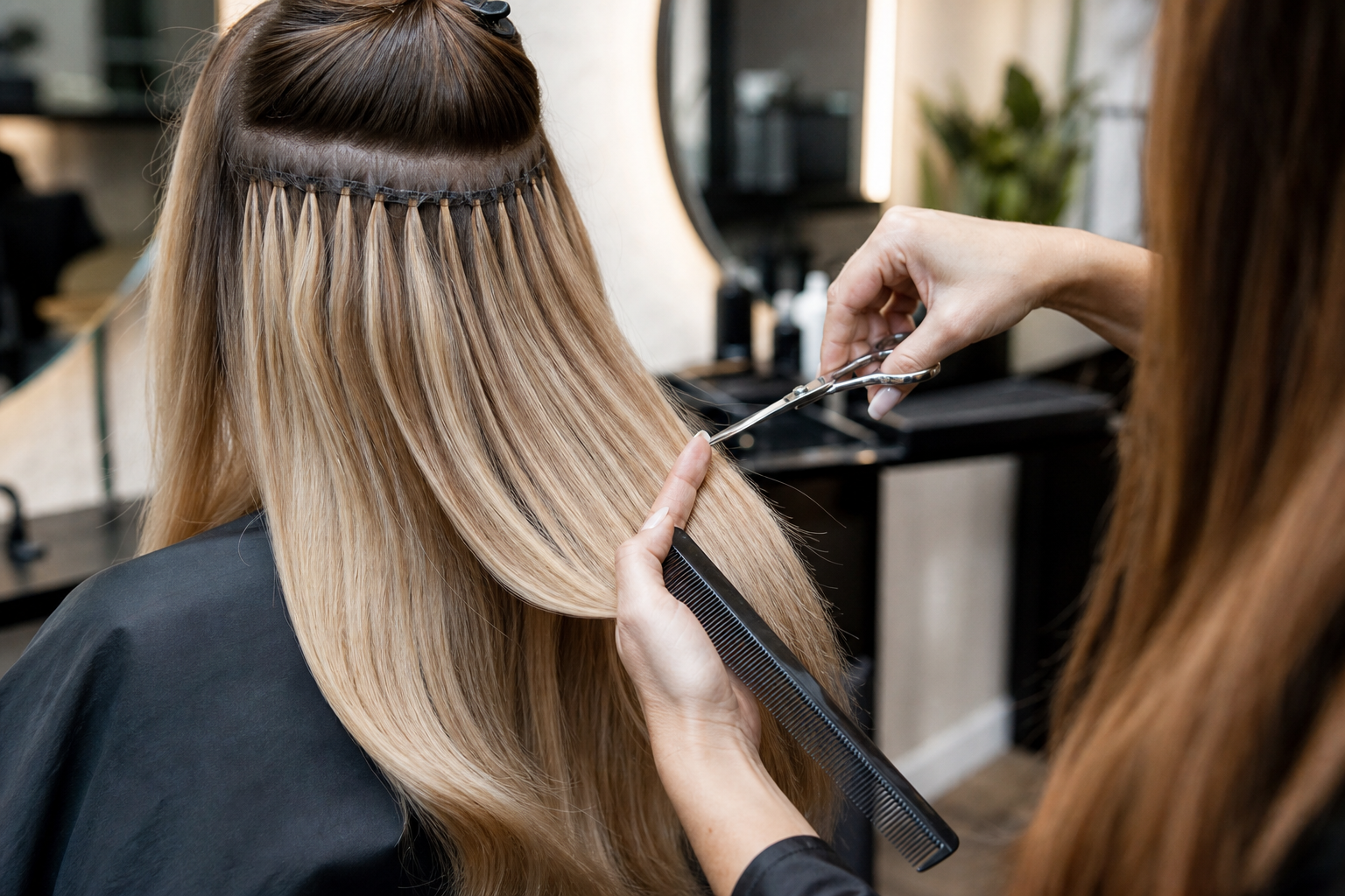 Blending Hair Extensions: 8 Powerful, Seamless Techniques 3 blending hair extensions