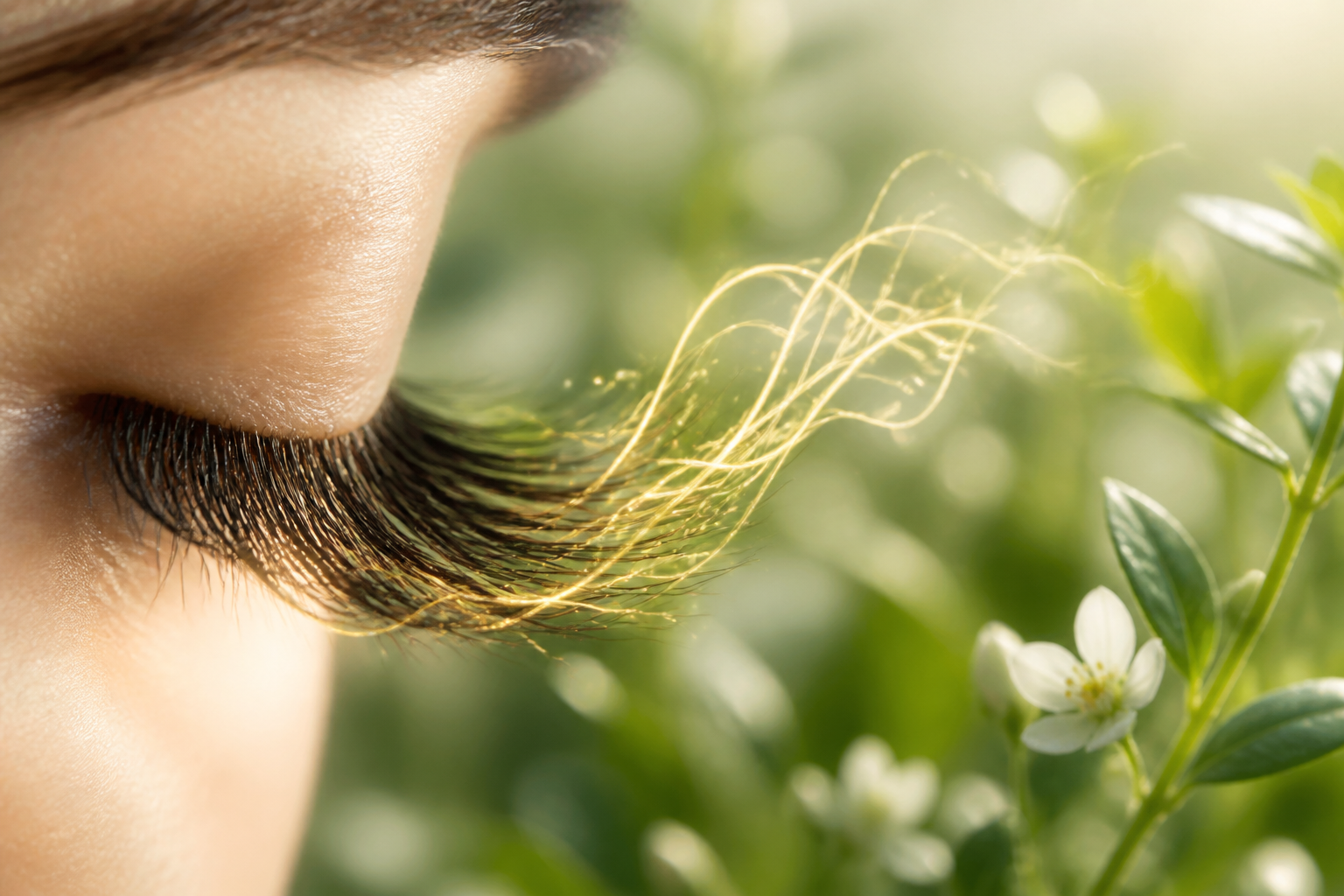 Eyelash Hair Synergy: 6 Brilliant Secrets for Ultimate... 4 Woman with long, healthy lashes, showcasing the results of effective eyelash hair synergy, with a focus on natural beauty