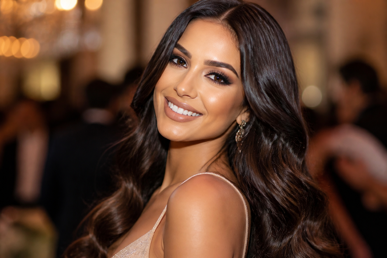 Special occasion makeup looks with extensions