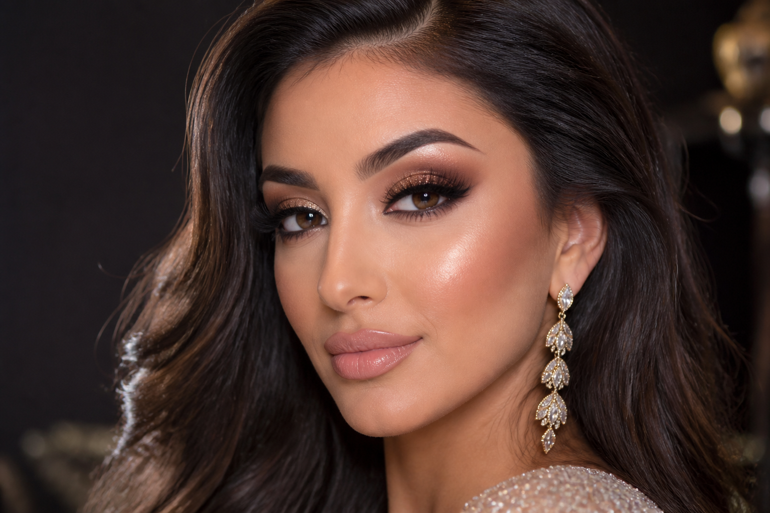 Pairing special occasion makeup with extensions